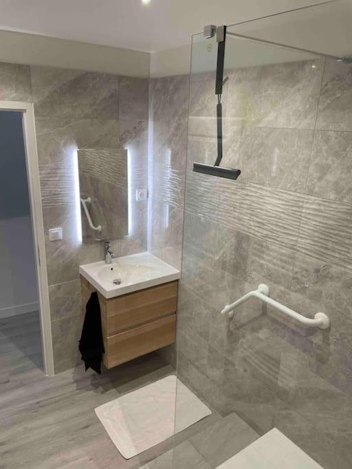 Superbe Appartement A La Croisee Des 4 Chateaux Lignieres-de-Touraine Luaran gambar